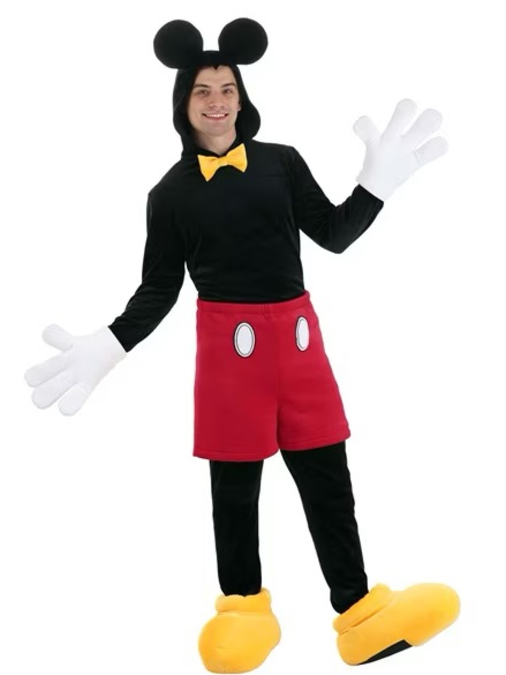 Spirit Halloween Mickey & Friends Mickey Mouse Halloween Dress Up Costume Adult
